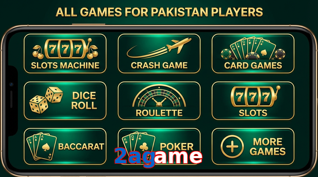 Main screen of 2Agame games page for PK players