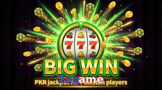 Big win animation on 2Agame slot game